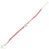 Újvilág Kollekció Ezüst szív karkötő 16 cm - 07RED139-07