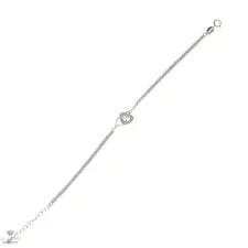 Újvilág Kollekció Ezüst szív karlánc 20 cm - 07118-196 karkötő