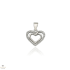 Újvilág Kollekció Ezüst szív medál - 09139-38