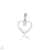 Újvilág Kollekció Ezüst szív medál - 09139-73