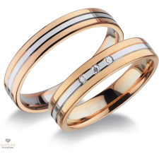 Újvilág Kollekció Fehér arany férfi karikagyűrű 64-es méret - RA416VFV/64-DB gyűrű