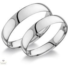 Újvilág Kollekció Fehér arany férfi karikagyűrű 65-ös méret - C45F/65-D gyűrű