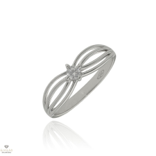 Újvilág Kollekció Fehér arany gyűrű 51-es méret - P1603F-51 gyűrű