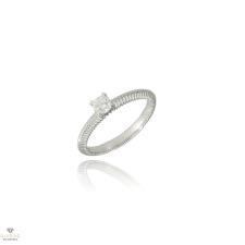 Újvilág Kollekció Fehér arany gyűrű 52-es méret - B41290_3I gyűrű