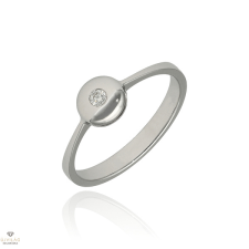 Újvilág Kollekció Fehér arany gyűrű 53-as méret - 535E gyűrű