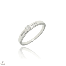 Újvilág Kollekció Fehér arany gyűrű 54-es méret - B49102 gyűrű