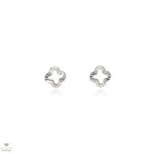 Újvilág Kollekció Fehér arany lóhere fülbevaló - 02F107-12-TC_KT fülbevaló