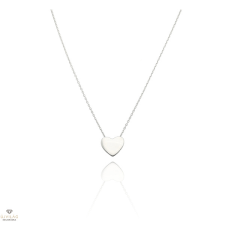 Újvilág Kollekció Fehér arany szív nyaklánc 45 cm - 04F115-2-TC_KT nyaklánc