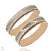 Újvilág Kollekció Rosé arany férfi karikagyűrű 60-as méret - M1141VFV/60-DB