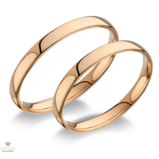 Újvilág Kollekció Rosé arany férfi karikagyűrű 61-es méret - C25V/61-D gyűrű