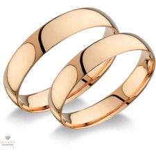 Újvilág Kollekció Rosé arany férfi karikagyűrű 69-es méret - C45V/69-D gyűrű