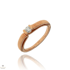 Újvilág Kollekció Rosé arany gyűrű 50-es méret - B41419_3I gyűrű