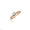 Újvilág Kollekció Rosé arany gyűrű 51-es méret - KR214005P11-51