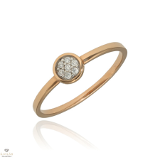 Újvilág Kollekció Rosé arany gyűrű 52-es méret - 630515RG/52 gyűrű
