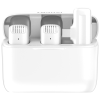 Ulanzi J12 Vezeték nélküli Mikrofon Kit (USB-C/ Android-PC csatlakozás) | 2+1 (Fehér)