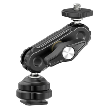 Ulanzi R098 Cold-Shoe (vakupapucs)-1/4" Szuper-rögzítő Gömbfej - Fotós Monitor-tartó sportkamera kellék