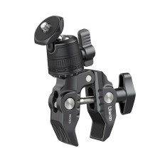 Ulanzi R099 Kamera Szuper-bilincs Rögzítő - 1/4" Többfunkciós Super Clamp Mini-Gömbfejjel sportkamera kellék