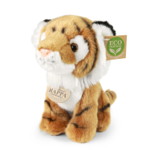 Ülő plüss tigris 18 cm ECO-FRIENDLY plüssfigura