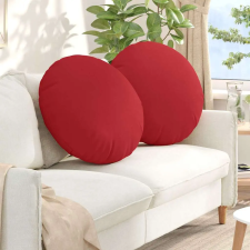  Ülőpárnák 2 pcs Piros Ø80 x 29 cm szövet lakástextília