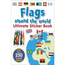  Ultimate Sticker Book: Flags Around the World – DK idegen nyelvű könyv