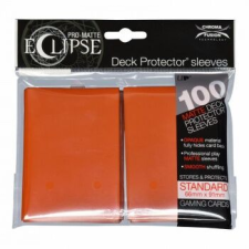 Ultra Pro - Matt Eclipse borítók 100 db (tök narancssárga) kártyajáték