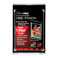 Ultra Pro UV One Touch mágneses tok 130pt - Fekete kerettel gyűjthető kártya