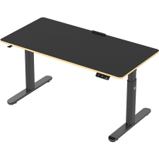 ULTRADESK Pulsar, fekete íróasztal