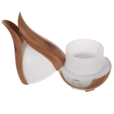 Ultrahangos párásító és aromadiffúzor LED éjszakai fénnyel, illóolajjal, távirányítóval - 200ml illóolaj párologtató