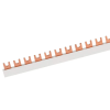  UltraTech gyűjtősín, 1 fázis, villás, 18 modul, 10 mm2, 63A