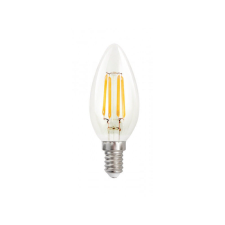 Ultratech LED filament gyertya izzó E14 4W 470lm 4000K 300° 15000óra izzó