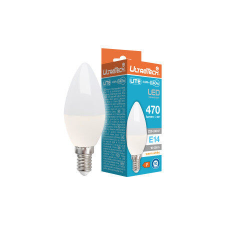 Ultratech LED gyertya izzó E14 4,9W LITE 470lm 3000K 200° 10000óra izzó