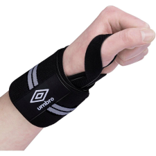 Umbro Wrist Band - elasztikus csuklópánt (2db), szürke gyógyászati segédeszköz
