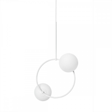 UMMO Lighting Fuppu  fehér függesztett lámpa (UMM-FPA211P0) G9 2 izzós IP20 világítás