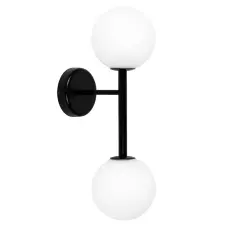 UMMO Lighting Kop  fekete-fehér fali lámpa (UMM-KPB22000) G9 2 izzós IP20 világítás