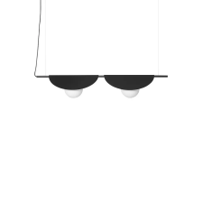 UMMO Lighting Sallo  fekete-fehér függesztett lámpa (UMM-SAB222P0) G9 2 izzós IP20 világítás