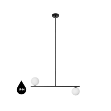 UMMO Lighting Suguri  fehér vízvédett függesztett lámpa (UMM-SGC322RS66) G9 2 izzós IP44 világítás