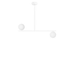 UMMO Lighting Suguri  fekete-fehér függesztett lámpa (UMM-SGC311R06) G9 2 izzós IP20 világítás