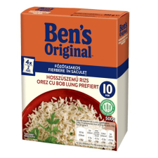 Uncle Bens Főzőtasakos rizs UNCLE BEN`S hosszúszemű 4x125g vitamin és táplálékkiegészítő
