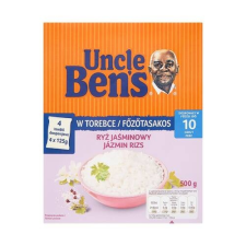 Uncle Bens Főzőtasakos rizs UNCLE BEN`S jázmin 4x125g alapvető élelmiszer