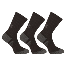Under Armour 3PACK fekete Under Armour zokni (1379512 001) L