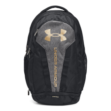 Under Armour Hustle 5.0 laptoptartós hátizsák--Fekete, sötét szürke-arany UA1361176-004 számítógéptáska