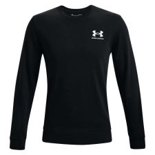Under Armour Rival Terry Lc Crew pulóver 1370404001 férfi fekete M férfi pulóver, kardigán