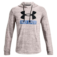 Under Armour rivális Terry logó kapucnis pulóver 1370390112 Férfi szürke M férfi pulóver, kardigán