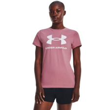 Under Armour SPORTSTYLE LOGO SS női póló Pink XS női póló