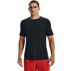 Under Armour T-shirt Seamless Wordmark SS Black - Under Armour