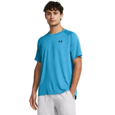 Under Armour Tech Textured férfi póló SS Blue L férfi póló
