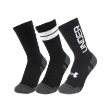Under Armour UA Perf Tech Nov 3pk zokni Fekete M