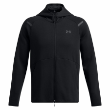 Under Armour Unstoppable FLC Fz HD kapucnis pulóver EU 1389352001 férfi fekete L férfi pulóver, kardigán