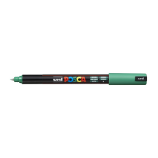 UNI Dekormarker 0,7-1mm, Uni, Posca PC-1M zöld filctoll, marker