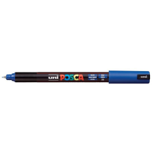UNI Dekormarker, 0,7 mm, UNI "Posca PC-1MR", kék filctoll, marker